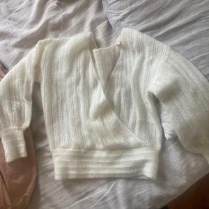 sezane jumper sweater mohair wool - nwot